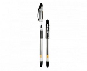 Ручка гелевая Magtaller GEL 0.5mm, с резиновым упором, 2шт, черная