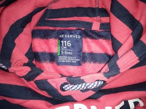 Толстовка (худи) Reserved р.116