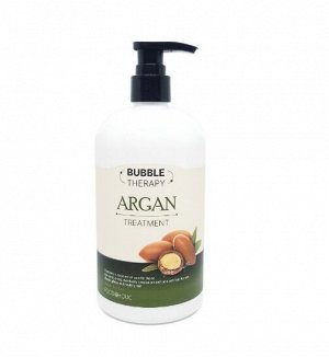 FOODAHOLIC BUBBLE THERAPY ARGAN TREATMENT. Маска для волос с аргановым маслом 500мл