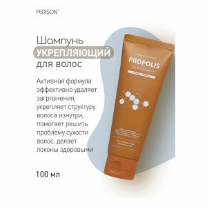 Pedison Шампунь для волос ПРОПОЛИС Institut-Beaute Propolis Protein Shampoo, 100 мл