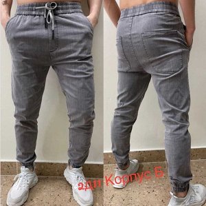 Джоггеры мужские Ткань джинса