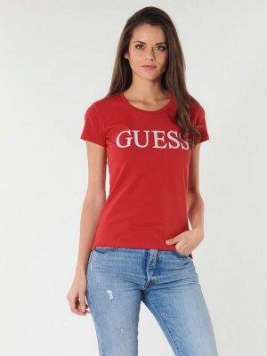 Футболка женская Guess 347 красный