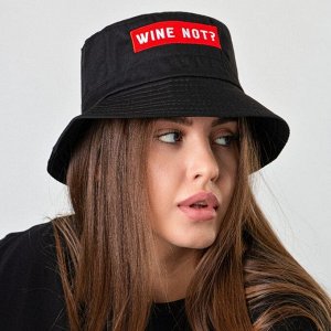 Панама Wine not?, цвет чёрный, 56-58 рр.