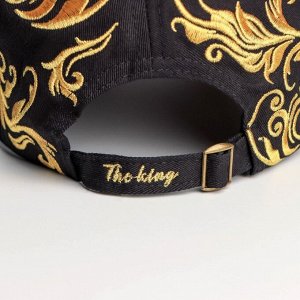 Кепка The KING, рр56см, чёрная