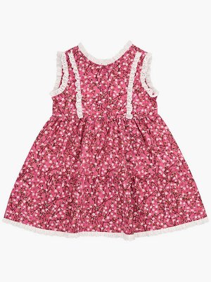 Mini Maxi Платье (98-122см) UD 7696-1(2) т.роз цветы