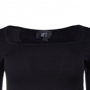 Лонгслив женский MIST, чёрный