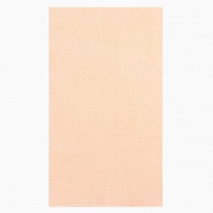 Полотенце махровое Экономь и Я 70х140 см, цвет персиковый мокко, 100% хлопок, 350 гр/м2