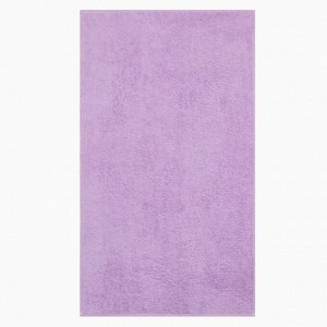Полотенце махровое «Экономь и Я», 50x90 см, хлопок 100%, лиловое