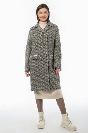 Империя пальто 01-11051 Пальто женское демисезонное