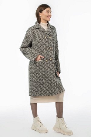 Империя пальто 01-11051 Пальто женское демисезонное