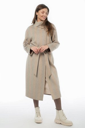 01-11036 Пальто женское демисезонное (пояс)