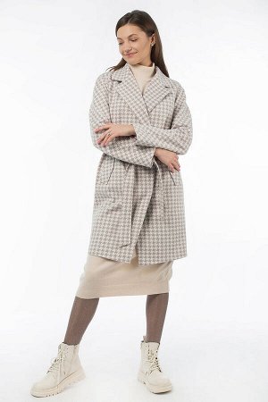 01-11028 Пальто женское демисезонное (пояс)