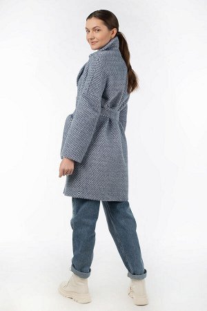 01-10986 Пальто женское демисезонное (пояс)
