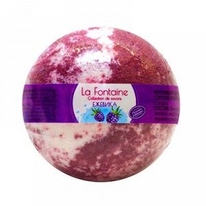 Бурлящий шарик для ванны La Fontaine "Ежевика" 130г
