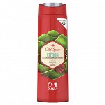 OLD SPICE Гель для душа + шампунь 2в1 Citron 400мл