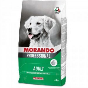 Сухой  корм для собак "Morando Professional" Cane  4кг. для взрослых с ОВОЩАМИ. (09600)