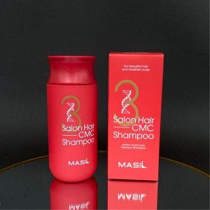 Восстанавливающий профессиональный шампунь с керамидами   Masil 3 Salon Hair CMC Shampoo,150 мл