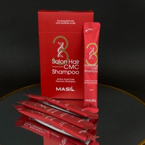 Восстанавливающий профессиональный шампунь с керамидами   Masil 3 Salon Hair CMC Shampoo,20 шт. x  8 мл