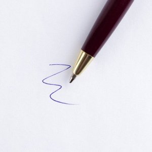 Ручка в тубусе «Время чудес», пластик, пишущий стержень 1 мм, синяя паста