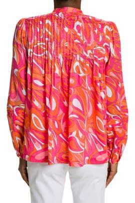 Casual-Bluse 'Groovy Swirl'