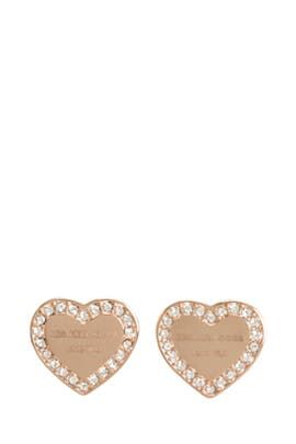 Ohrstecker 'Heritage Hearts' ros_gold