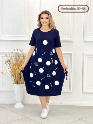 Женское Платье Ткань: летний трикотаж Длина 110 см