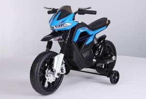 Мотоцикл на аккумуляторе для катания детей JT5158 (синий)