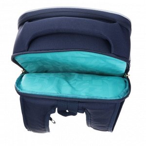 Рюкзак каркасный Grizzly, 36 х 29 х 18 см, синий