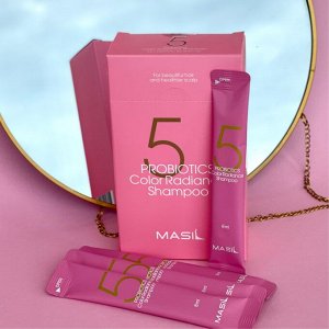 Шампунь с пробиотиками для окрашенных волос Masil 5 Probiotics Color Radiance Shampoo, 20 шт. x  8 мл