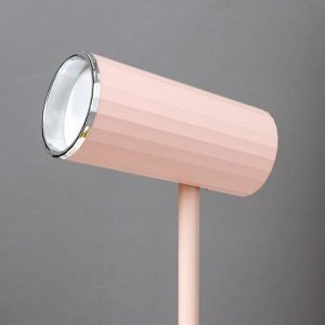 Лампа настольная "Туба" LED 3 режима 1,5Вт USB розовый 10х10х29 см