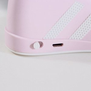 Настольная лампа "Бутса" LED 2Вт USB АКБ розовый 6х13х29 см