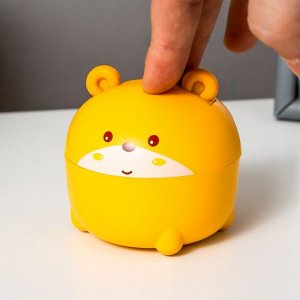Настольная лампа "Мишка" LED 3Вт USB желтый 7,5х7,5х21 см