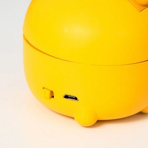 Настольная лампа "Лосяш" LED 3Вт USB желтый 7,5х7,5х21 см
