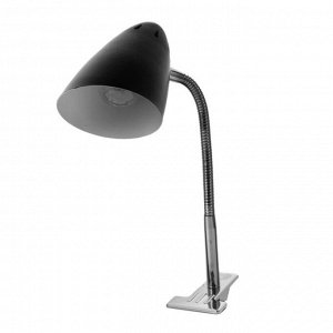 Настольная лампа 16669/1BK E27 40Вт черный 14х10х33 см