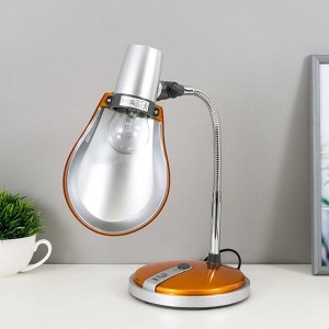 Настольная лампа NE-301-E27-15W-OR, E27 15Вт, цвет оранжевый