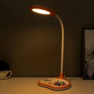 Настольная лампа NLED-433-6W-OR, LED 6Вт, цвет оранжёвый