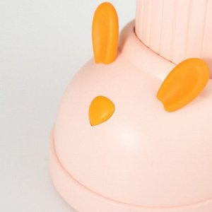 Лампа настольная «Ботинок заяц» LED 3 режима 3 Вт USB органайзер розовый 8x11x31 см RISALUX