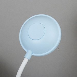 Лампа настольная «Ботинок лось» LED 3 режима 3 Вт USB органайзер синий 8x11x31 см RISALUX