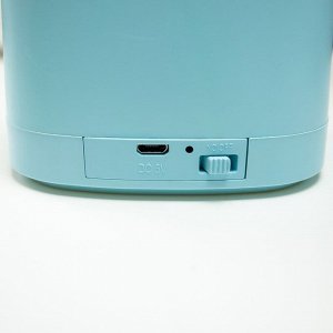 Настольная лампа сенсорная 16844/1BL LED 2Вт USB АКБ синий 9х9х42 см