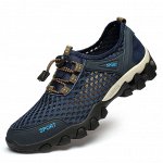 Мужские трекинговые кроссовки для активного отдыха, надпись &quot;sport&quot;, цвет синий