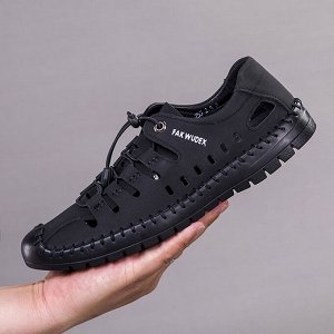 Туфли мужские облегченные, цвет черный