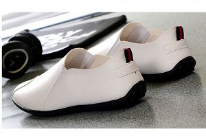 Туфли мужские в классическом стиле, цвет белый