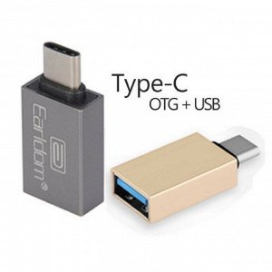 Переходник с USB на Type-C OTG