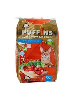 Puffins сухой корм для кошек Печень по-домашнему 10кг