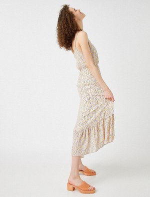 Платье Материал: %100 вискоз Параметры модели: рост: 176 cm, объем груди: 81, объем талии: 64, объем бедер: 91 Надет размер: 36