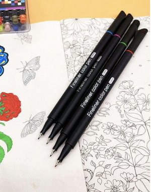 Набор капиллярных ручек "fineliner"