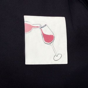 Рюкзак с голографической нашивкой "Wine?"