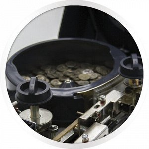 Счетчик монет CASSIDA C550, 2300 монет/мин, загрузка 3000 монет, отбор и подсчет монет одного номинала