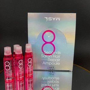 Протеиновая маска-филлер для поврежденных волос  Masil 8 Seconds Salon Hair Repair Ampoule,  20 шт. x  15 мл