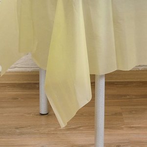 Скатерть «Праздничный стол», 137x183 см, цвет лимонный